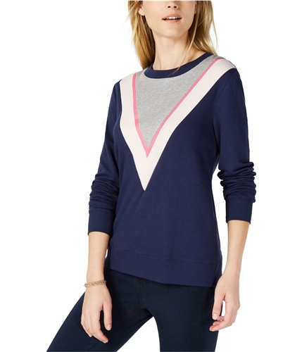 maison Jules Womens Colorblock Sweatshirt blunotteco XXS