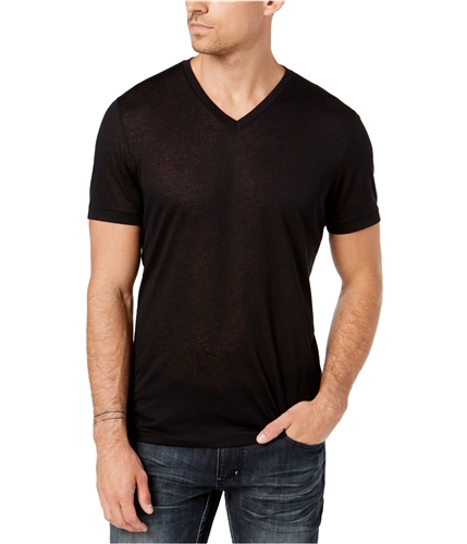 I-N-C Mens Mr Turk Basic T-Shirt deepblack XL