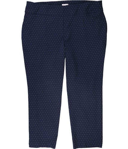 Charter Club Womens Cambridge Casual Trouser Pants blue 24W/30