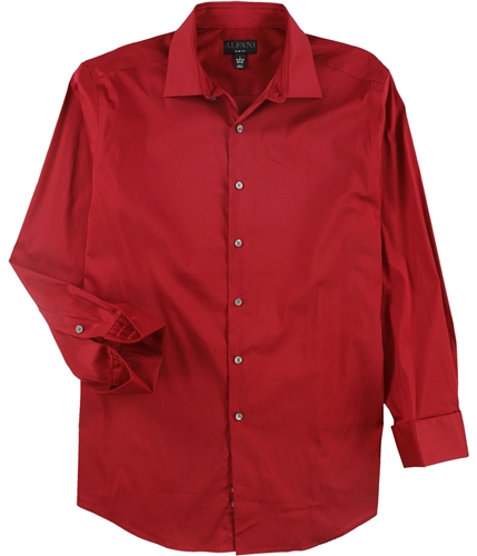 Alfani Mens Stretch Button Up Dress Shirt ltblue 15-15 1/2
