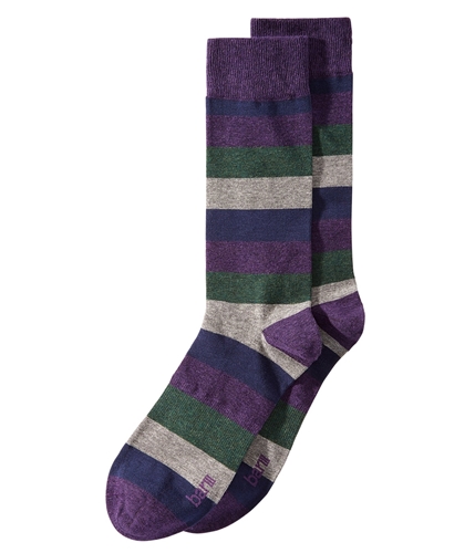 bar III Mens Seamless Toe Arch Support Socks purple 7-12
