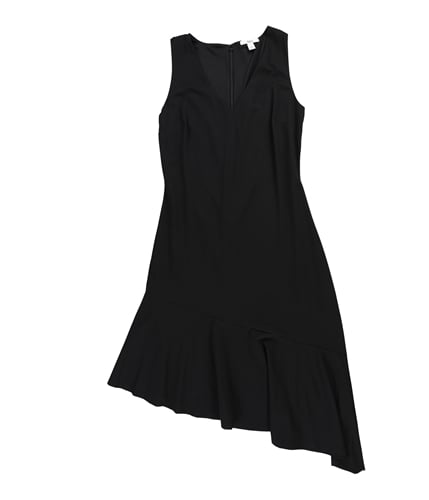 bar III Womens Casual Asymmetrical Dress deepblack XS