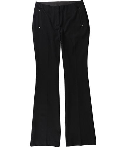 Alfani Womens Ponte Knit Dress Pants black 0x32
