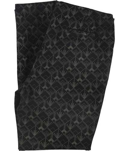 Alfani Womens Foil Print Casual Leggings black 10x29