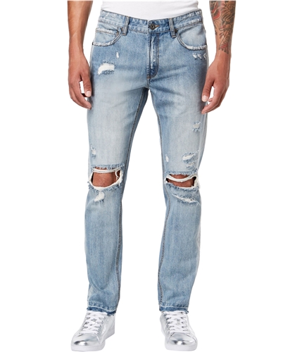I-N-C Mens Stockholm Slim Fit Jeans lightwash 34x34