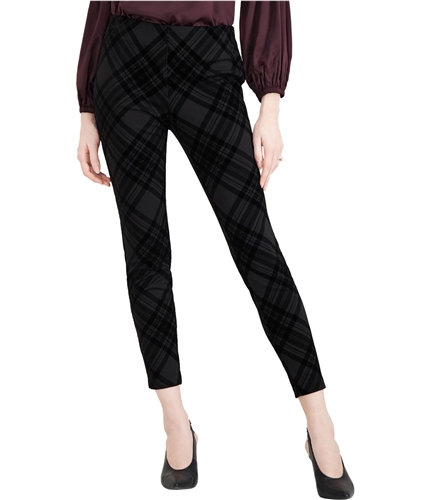 maison Jules Womens Flocked Casual Trouser Pants black XXS/26