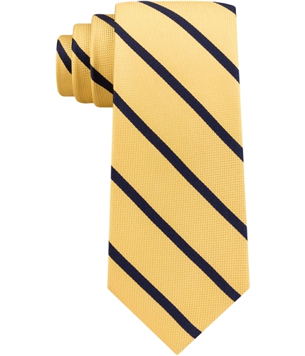 Club Room Mens Single Stripe Self-tied Necktie navy One Size