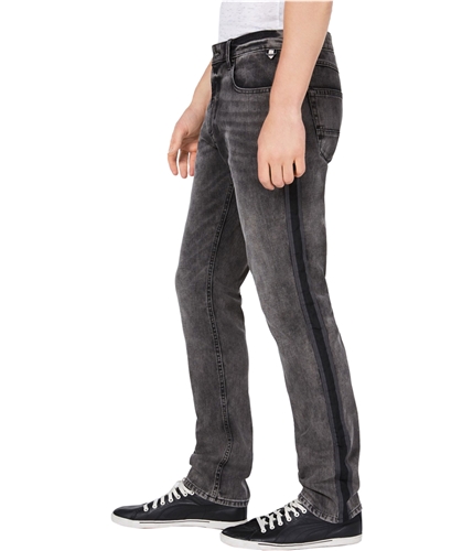 American Rag Mens Sterling Stripe Slim Fit Jeans grey 32x34