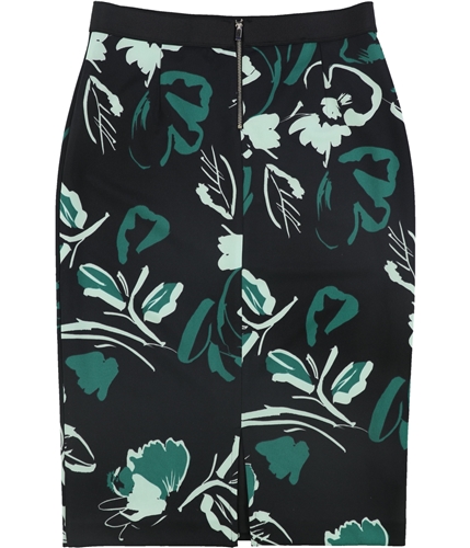 Alfani Womens Floral Midi Skirt green XS