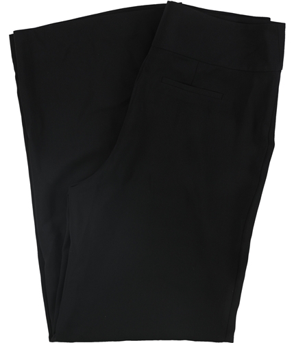 Alfani Womens High Waist Casual Wide Leg Pants black 4x32