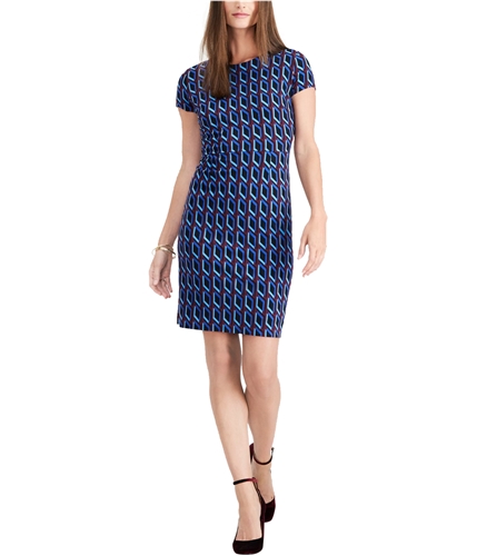 I-N-C Womens Lucid Square Shift Dress lucidsquares XS