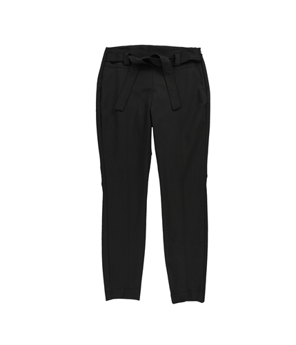 bar III Womens Tie-Front Casual Trouser Pants black 2x28