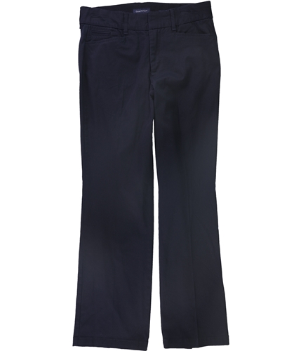 Charter Club Womens Solid Casual Trouser Pants deepestnavy 6x30