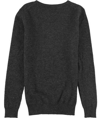 Charter Club Mens Solid Pullover Sweater gray XS