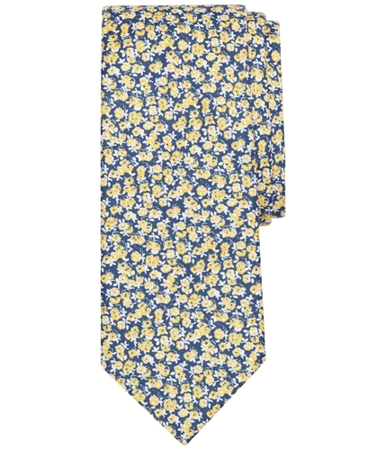 Brooks Brothers Mens Mini Rose Necktie yellow One Size