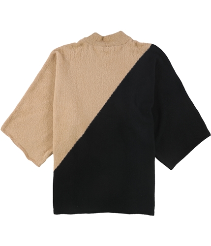 Alfani Womens 2-Tone Pullover Sweater black XS