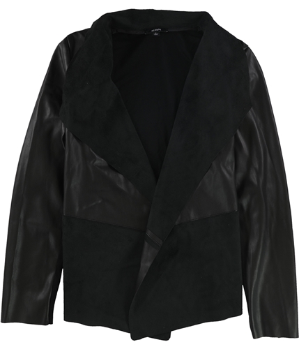 Alfani Womens 3-Tone Jacket black S