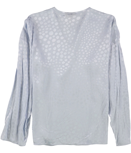 Alfani Womens Dots Pullover Blouse blue XS