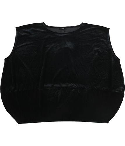 Alfani Womens Colorblock Pullover Blouse black S