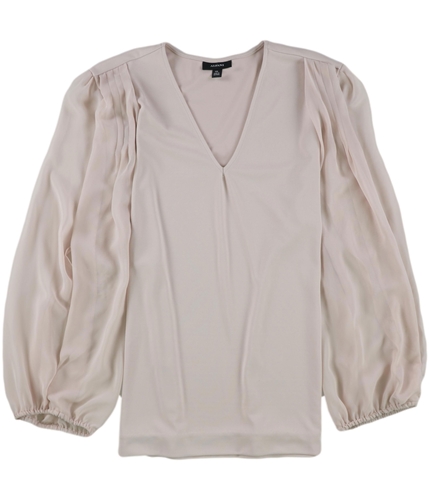 Alfani Womens Split Sleeve Pullover Blouse rose S