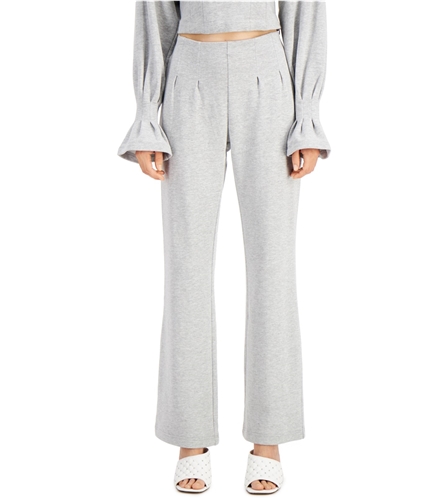 I-N-C Womens Pleated Athletic Sweatpants gray XS/31