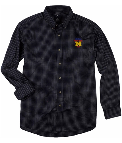 Antigua Mens Esteem Button Up Shirt 165navgrywhi XL