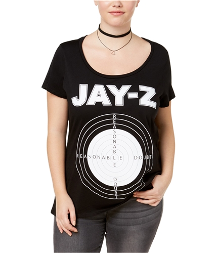 Reasonable Doubt Womens Jay-Z Graphic T-Shirt black 3X