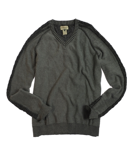 American Rag Mens V-neck Knit Sweater medgryhth 2XL