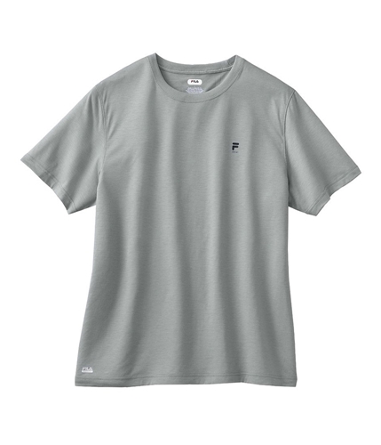 Fila Mens Performance Logo Graphic T-Shirt greyheather S