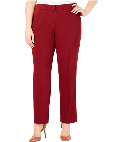 Nine West Womens Stretch Waist Casual Trouser Pants navy 16W/30