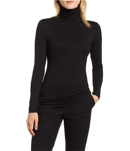 Anne Klein Womens Seamless Basic T-Shirt black L
