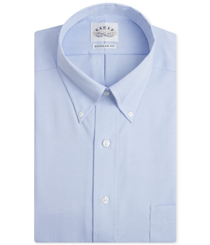 Eagle Mens Non-Iron Button Up Dress Shirt bluemist 16.5