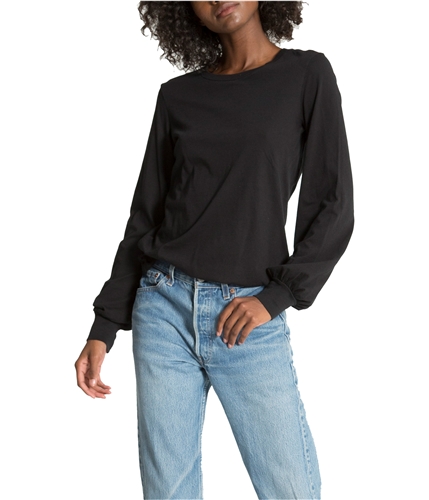 n:philanthropy Womens Bambina Long Sleeve Basic T-Shirt black S