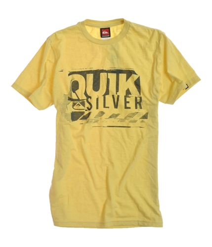 Quiksilver Mens Override Crew Neck Ss Graphic T-Shirt ylh S