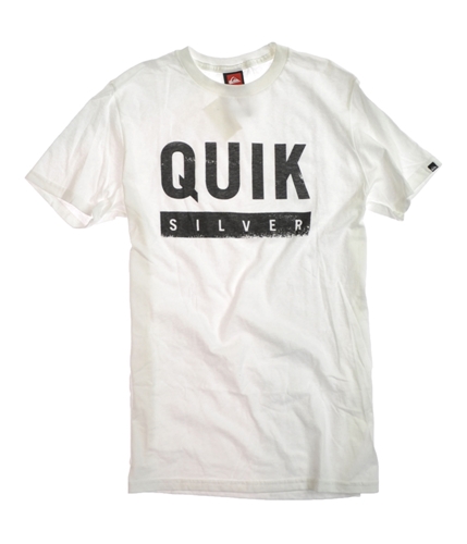 Quiksilver Mens Organic Sleeper Graphic Pajama Sleep T-shirt wht M