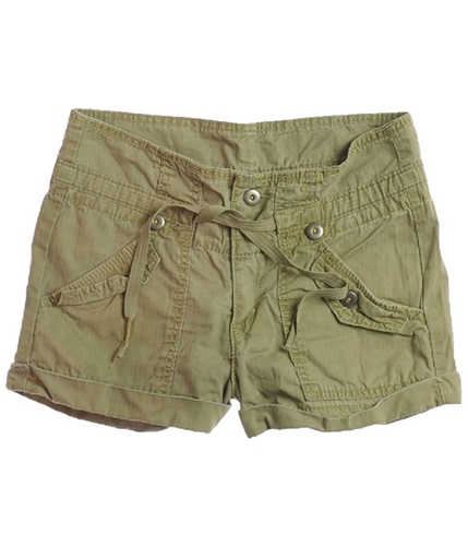 Levi's Womens High Waist Casual Chino Shorts olive 3