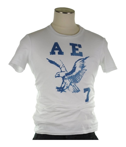 American Eagle Outfitters Mens A E 7 Vintage Fit Graphic T-Shirt 100 XS