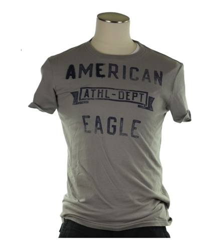 American Eagle Outfitters Mens Athl-dept Graphic T-Shirt gray XS