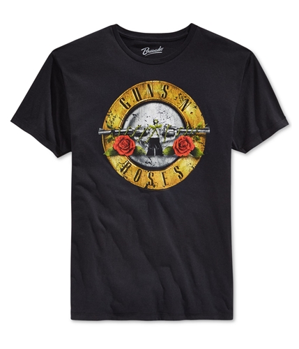 New World Mens Guns N' Roses Graphic T-Shirt black XL