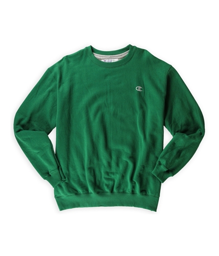 Champion Mens Logo Fleece Sweatshirt kellygreen XL