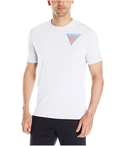 Under Armour Mens Proud Tro Be An American Graphic T-Shirt white L