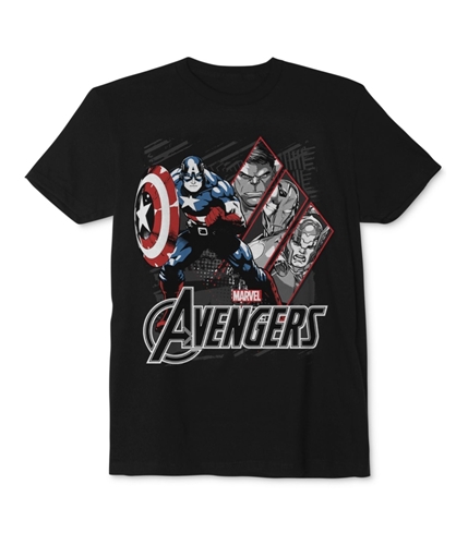 Epic Threads Boys Avengers Glow In The Dark Graphic T-Shirt deepblack L