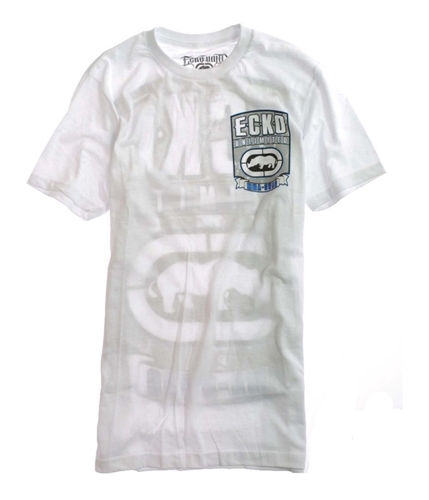 Ecko Unltd. Mens Mma Swage Graphic T-Shirt blchwhite S