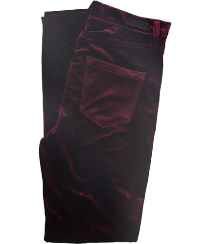 [Blank NYC] Womens Identity Crisis Casual Trouser Pants burgundy 28x29