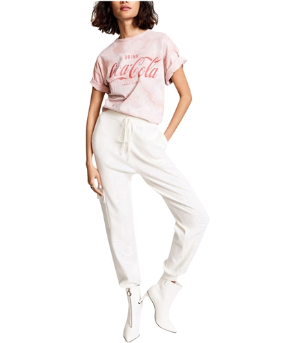 Junk Food Womens TieDye Coca Cola Graphic T-Shirt pink XS