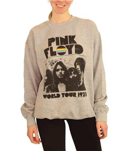 Junk Food Womens Pink Floyd Tour '73 Sweatshirt gray XS
