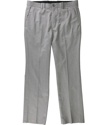 Alfani Mens Textured Dress Pants Slacks ltgrey 32x30