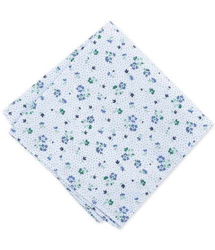 bar III Mens Scattered Dot Pocket Square green One Size