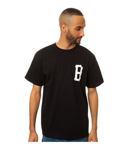 Black Scale Mens The B Logo Graphic T-Shirt black S