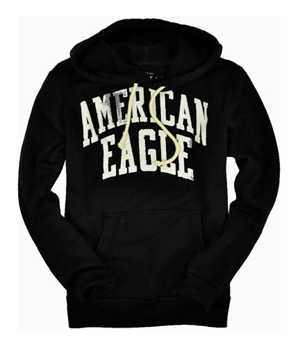 American Eagle Outfitters Mens Vintage Fit Hoodie Sweatshirt black S